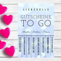 Best Gutschein Karte Partner Geschenk Jahrestag Hochzeitstag Weihnachten  Geburtstag Glückwunschkarten