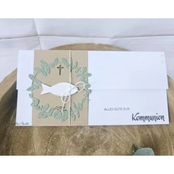 Sale Gutschein- oder Geldgeschenkverpackung Kommunion - Konfirmation - NATURE Geldgeschenke