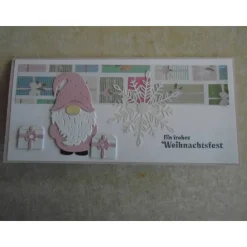 Online Gutschein Weihnachtsverpackung Geldgeschenk  Weihnachten Konzertkarte Rosa Verpackung Wichtel Geldgeschenke