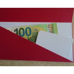 Hot Gutschein Weihnachtsverpackung Wichtel Geldgeschenk  Weihnachten Konzertkarte Rot Verpackung Geldgeschenke