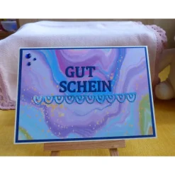 Gutscheine|Wollzottel Gutschein,Gutscheinkarte,neutraler Gutschein