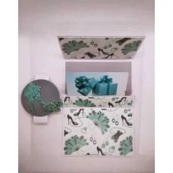 Geschenkverpackungen|Netles Kartenkunst & Schmuckallerlei Gutscheinkarte, Verpackung für Geschenkkarten, "Schuhe" - Geld schenken mal anders