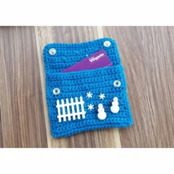 Online Gutscheinkarten Täschchen für Weihnachten !! Winter  Handarbeit Sofort lieferbar !!! Geldgeschenke