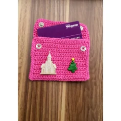 Discount Gutscheinkarten Täschchen für Weihnachten !! Weihnachtskirche Handarbeit Sofort lieferbar !!! Geldgeschenke