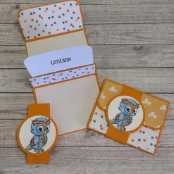 Outlet Gutscheinkarten Verpackungen mit Grußkartenfunktion zum Geburtstag, Geldgeschenk mit Glückwünschen, Kinder, Handarbeit Geldgeschenke