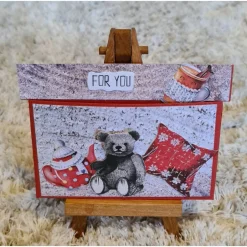 Geschenkverpackungen|Teufelinchens_Ideen_Shop Gutscheinverpackung " For You " Teddy , Kissen , Teekanne