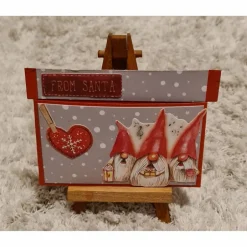 Gutscheinverpackung - Weihnachten - From Santa - Wichtel Geschenkverpackungen