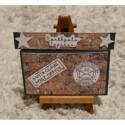 Sale Gutscheinverpackung - Weihnachten - Santa Claus Post Office - Sterne - Nordpol Geschenkverpackungen