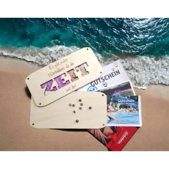Gutscheinverpackung - Zeit mit dir / Geld schenken / Geschenkverpackung / Geschenkidee / Verpackung für Geld/Geburtstags Gastgeschenke