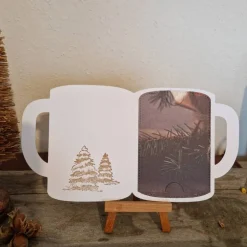 Geschenkverpackungen|Teufelinchens_Ideen_Shop Gutscheinverpackung Weihnachten - Säckchen - Frohes Fest - Bäume