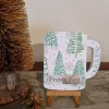 Gutscheinverpackung Weihnachten - Bäume - Frohes Fest Geschenkverpackungen