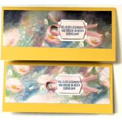 Sale Gutscheinverpackungen Blumen Musical,-Konzert,-Ticketverpackungen Eventim Geburtstag Handarbeit Geschenkverpackungen