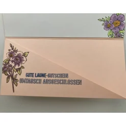 Discount Gutscheinverpackungen Blumig Musical,-Konzert,-Ticketverpackungen Eventim Geburtstag Handarbeit Wunscherfüller Geschenkverpackungen