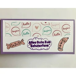 Discount Gutscheinverpackungen Schulanfang Einschulung Geldkarte Kinder Handarbeit Kinder Einschulung