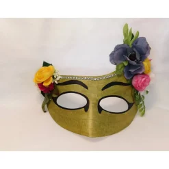 New Halbmaske, Elfe, Fee, Elfenkönigin, Mutter Natur, handbemalt, Maske, Pappmache Masken
