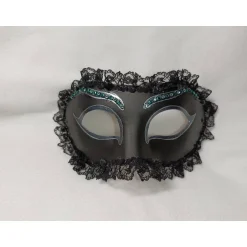 Masken|DittesDIESundDAS Halbmaske, geheimnisvoll, handbemalt, Maske, Pappmache