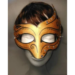 Masken|DittesDIESundDAS Halbmaske, Phantasievogel, Vogel, handbemalt, Tiermaske, Pappmache