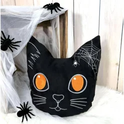 Best Halloween Katzen Kissen, Dekokissen, Personalisierbar Deko Halloween
