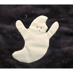 Online Halloween Kissenbezug mit Geist zu Halloween Accessoires