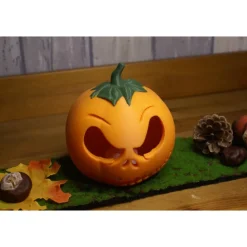 Outlet Halloween Kürbis Laterne mit Gesicht Deko Halloween