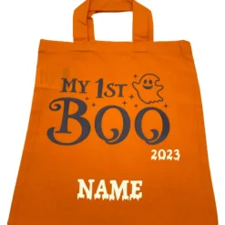 Hot Halloween Tasche mit Namen My first Boo 2023 Taschen