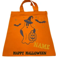 Sale Halloween Tasche mit Namen Beutel Gespenst Taschen