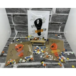 Einladungskarten|Martinas Bastelei Halloweenkarten | Einladung | Fledermaus | Kürbis | Geist | Handgemacht | Halloweenparty