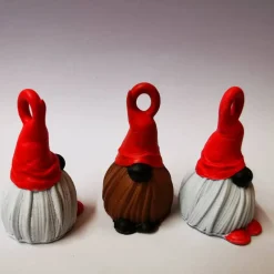 Baumschmuck|Alarnas Welt Handbemalter Wichtelanhänger – 2,5 cm hoch