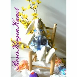 Sale Handgearbeiteter allerliebster Osterhase im Tilda-Stil * FRAU HASE * oder * HERR HASE * Osterdeko