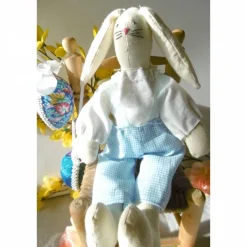 Sale Handgearbeiteter allerliebster Osterhase im Tilda-Stil * FRAU HASE * oder * HERR HASE * Osterdeko