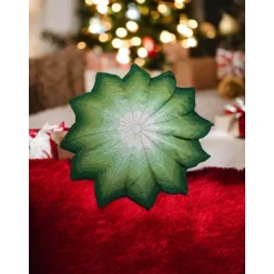 Hot Handgefertigte weihnachtliche Tischdecke in Sternenform – ein einzigartiger Blickfang für die festliche Jahreszeit Tischdekoration