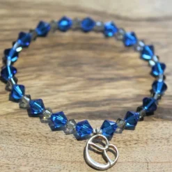 Best Handgefertigtes Dirndl-Armband aus Kristallperlen Trachtenschmuck
