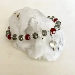 Trachtenschmuck|Frau Bü's schmucke Teile Handgefertigtes Dirndl-Armband aus Kristallperlen