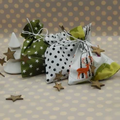 Online Handgemachte Adventskalender Säckchen zum Befüllen – Nachhaltig, waschbar & wiederverwendbar Adventskalender