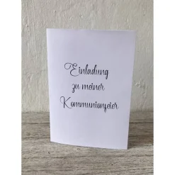 Sale Handgemachte Einladung- oder Glückwunschkarte für Taufe, Erstkommunion, Firmung oder Konfirmation Geldgeschenke