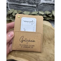 Discount Handgemachte Gutscheine I Geschenk I Handmade I Gutscheine I Gemeinsame Zeit Gutscheine