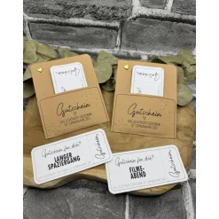 Discount Handgemachte Gutscheine I Geschenk I Handmade I Gutscheine I Gemeinsame Zeit Gutscheine