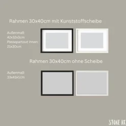 Discount Handgemachtes Steinbild zur Goldenen Hochzeit – Geschenkidee 50. Hochzeitstag, optionale Karte separat Hochzeitsgeschenke