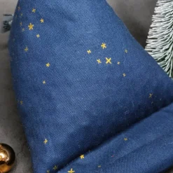 Weihnachtsgeschenke|Raeuberkind Handykissen / Sitzsack LITTLE STARS ON BLUE  - Smartphonestütze, Tabletkissen, Kirschkernfüllung | RÄUBE