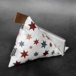 Weihnachtsgeschenke|Raeuberkind Handykissen / Sitzsack METALLIC STERNANIS  - Smartphonestütze, Handyhalterung, Kirschkernfüllung | RÄUBERKIND