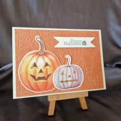 New Happy Halloween - Kürbise - Spinnennetz - Einladung Einladungskarten