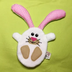 Hase aus dem Ei , Osterhäschen, Osterhase, Stofftier Osterhasen