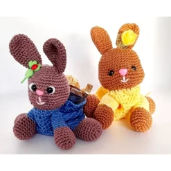 Sale Hase zum Befüllen Zugbeutel Ostern Geschenkidee Kuscheltier Bunny Amigurumi Geschenkverpackung Gutschein Geldgeschenk Osterhasen