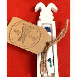 Outlet Hasen Sticks für Geldgeschenke oder Süßwaren Geschenkverpackungen