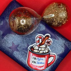 Outlet Heiße Schokolade Geschenketikett Vinylsticker | beschriftbarer Weihnachtsaufkleber X-Mas Sticker & Aufkleber