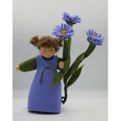 Herbst|Katjas Blumenkinder Herbstaster - Blumenkind - Jahreszeitentisch - Waldorf Art - Art.Nr. HE20
