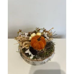 Herbst|HeimlichDeko Herbstdeko Herbstgesteck Kürbis Led