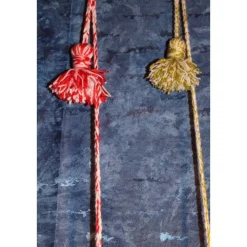 Hot Herbstdeko KUGELWICHTEL QUASTE 2er Set Handgemachte Wichtel aus Kunststoffkugeln für Deine Herbst- oder Winterdekoration Herbst