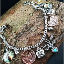 Trachtenschmuck|Tinas Schmucktruhe Herren-Charivari , Trachtenschmuck, 1- reihig, Bertl