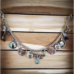 Trachtenschmuck|Tinas Schmucktruhe Herren-Charivari , Trachtenschmuck, 1- reihig, Bertl